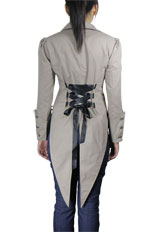 Victorian Gothic Corset Punk Jacket